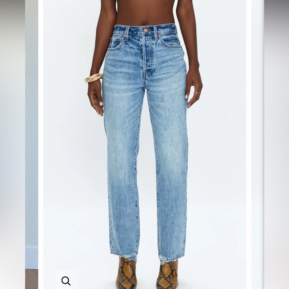 Pistola Light Blue Straight Leg Jeans